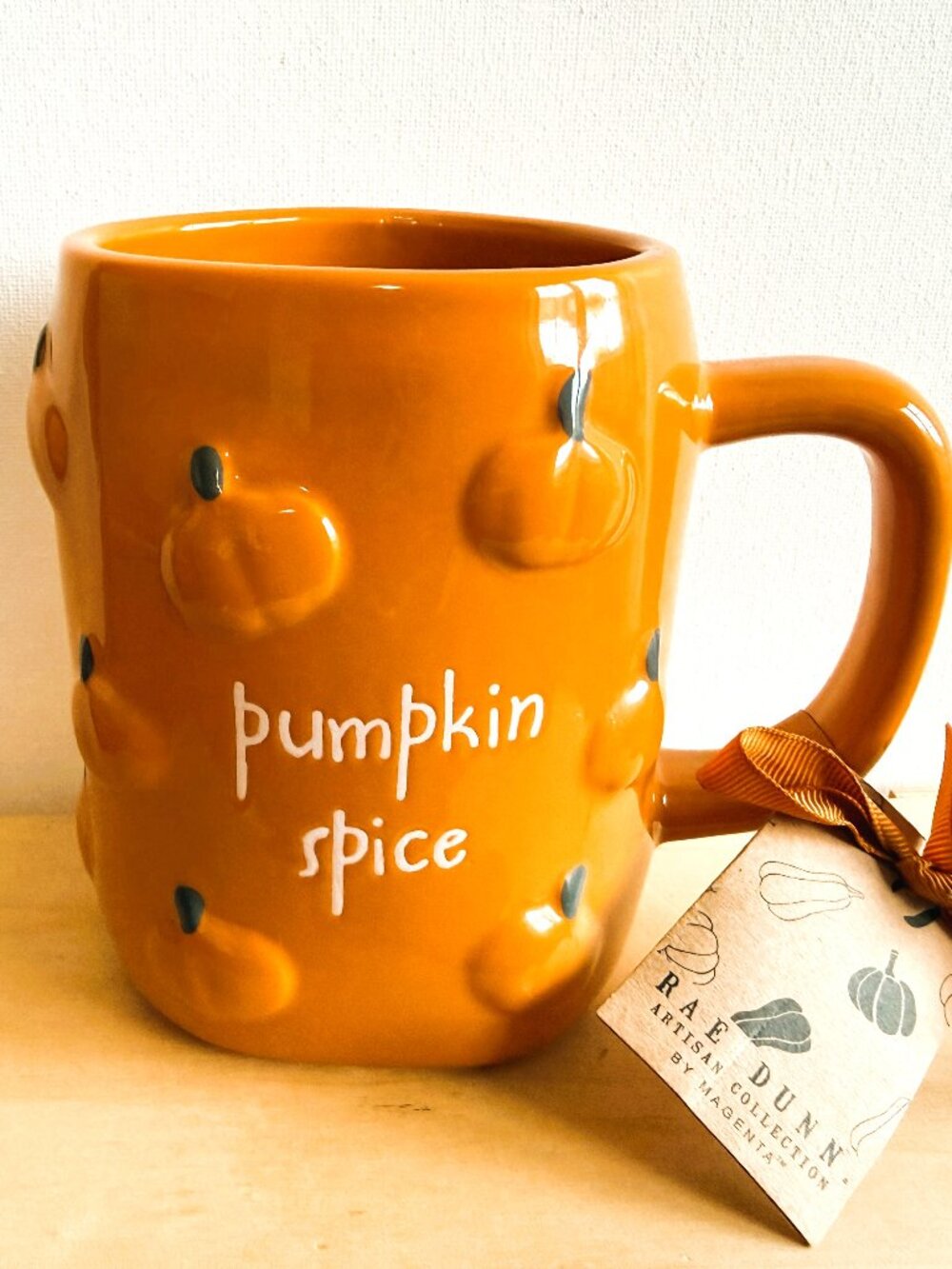 NWT Rae Dunn Pumpkin Spice Mug